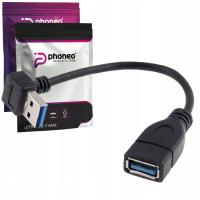 Przedłużacz USB 3.0 Phoneo kątowy dolny 0,15 m