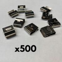 UCHWYT KLIPS PRZEWODU KABLA SOLARNEGO PV fotowoltaika 4-6mm2 x 500 sztuk