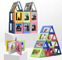 10 MAGNETYCZNYCH RAMEK NA ZDJĘCIA 3 CALI NA LODÓWKĘ 10 KOLORÓW