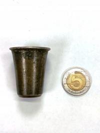 Kubek kielich stary kiduszowy żydowski judaika kolekcja srebro antyk od L03