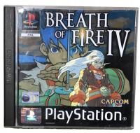 BREATH OF FIRE IV PS1 PSX PLAYSTATION 1