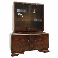 Antyk, piękna WITRYNA w stylu art deco z lat 30-tych PO RENOWACJI