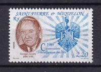 Wyspy św Piotra** 100 lecie banku Mi 584