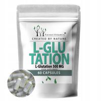 L-GLUTATION 500mg wątroba detox NATURALNA OCHRONA ZREDUKOWANY 60kaps