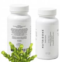 SPIRULINA OCZYSZCZANIE ORGANIZMU algi morskie WSPOMAGA WĄTROBĘ 60 Nutridome