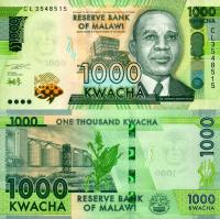 # MALAWI - 1000 KWACHA - 2021 - P-67 - UNC