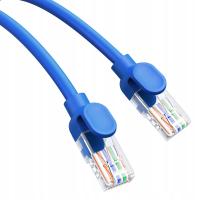 BASEUS KABEL SIECIOWY LAN Cat6 RJ-45 1000Mb/s DO INTERNETU NIEBIESKI 2m