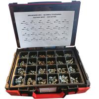 ZESTAW Smarowniczka kalamitka M5 M6 M8 M10, M12 SZUFLADA ORSY 250 szt.