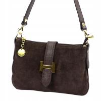 Vera Pelle torebka skóra naturalna brązowy