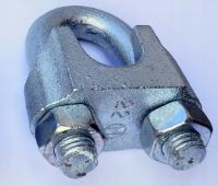 ZACISK DO LINY STALOWY KABŁĄKOWY FI 22 OCYNKOWANY KRAJOWY POLSKI Waga 429 g