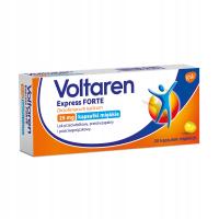 Voltaren Экспресс Форте 25 мг мягкие капсулы 20шт