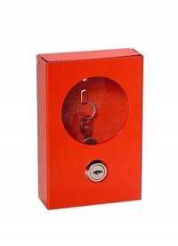 Kasetka skrzynka czerwona na klucz ewakuacyjny zapasowy G-150