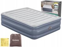 Materac Dmuchany Dwuosobowy Łóżko do Spania z Pompką 230V Bestway 6713I NEW