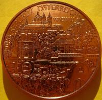 *10 EURO AUSTRIA 2013 DOLNA AUSTRIA KRAJE ZWIĄZKOWE