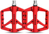 ПЕДАЛИ ПЛАТФОРМЫ ВЕЛОСИПЕДА MTB / BMX NYLON RED