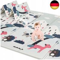 Aious mata do zabawy dywanik dla dziecka mata dla dziecka 200x180x1cm OPIS!