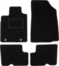 коврики черные для: Dacia Sandero и II 08-20 / Duster и II 10-24 / Logan
