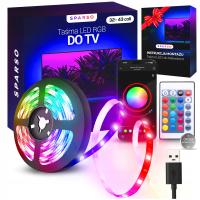 Светодиодная лента 3 м RGB USB 5050, подсветка для телевизора, светодиодный пульт дистанционного управления, набор приложений