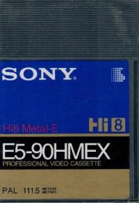 Professional video cassette Sony E5-90HMEX