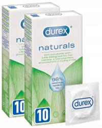 DUREX Naturals Prezerwatywy CIENKIE NATURAL 20 szt