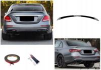 SPOILER BAGAŻNIKA MERCEDES W213 2016-2023 SPORT LOOK GLOSSY BLACK - CZARNY