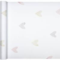 Tapeta Dziecięca Pastelowe Serduszka na Flizelinie