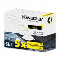 OCZKO SUFITOWE LAMPA LED DO ŁAZIENKI SALON 230V 7W IP44 ZMIENNA BARWA CCT