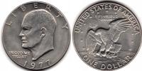 1 dolar USA (1977) - Dwight Eisenhower Mennica Denver obiegowe