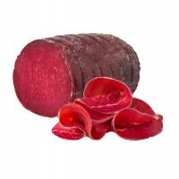 Bresaola Punta D'ANCA włoska polędwica w plastrach wołowa dojrzewająca 100g