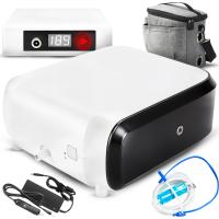 KONCENTRATOR TLENU PRZENOŚNY DOMOWY MEGA CICHY 3L 30% MEDYCZNY ZESTAW TORBA