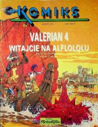 Komiks Fantastyka Nr 9 91 Valerian 4 Witajcie na Alflololu 9 / 1991