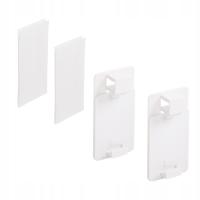 PŁYTKI MONTAŻOWE DO ROLETY MINI DZIEŃ NOC CLICK OKNA FIX NIEOTWIERANE 2 SZT