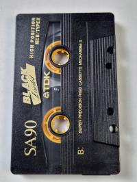 Kaseta magnetofonowa TDK SA 90 Black Limited