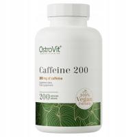 Kofeina Caffeine Energia Pobudzenie OstroVit 200 mg 200 tabletek VEGE