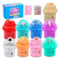 9 Szt Fluffy Floam Slime Stress Relief Sludge Toys