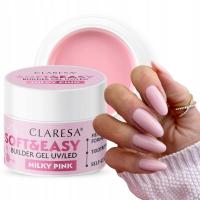 CLARESA ŻEL Do Paznokci BUDUJĄCY SOFT&EASY BUILDER GEL 45G WYBÓR KOLORU