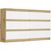 КОМОД 140 СМ ШКАФ 6 ЯЩИКОВ ПРОИЗВОДИТЕЛЬ RU R-140 ARTISAN MIX