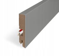 Listwa przypodłogowa MDF W STYL 16x80mm 100cm szara