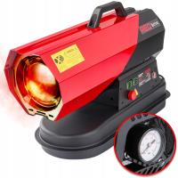 NAGRZEWNICA OLEJOWA 30 KW SPALINOWA DMUCHAWA GRZEJĄCA + TERMOSTAT LCD PIEC