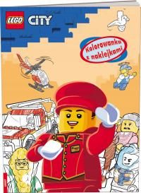 LEGO City Kolorowanka z naklejkami NA-6003 - DK