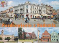 RADOM - DEPTAK - RATUSZ - KOŚCIÓŁ - DOM ESTERKI I GĄSKI - HERB