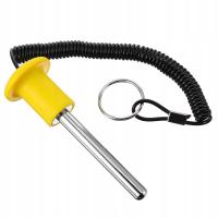 WYTRZYMAŁY ŻÓŁTY MAGNETYCZNY KOŁEK DO STOSU CIĘŻARKÓW DO SPRZĘTU NA SIŁOWNIĘ