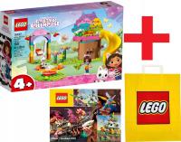 LEGO Koci domek Gabi 10787 Wróżkowe przyjęcie w ogrodzie + Katalog + Torba