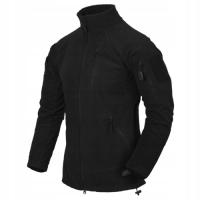 Bluza polarowa Polar Helikon ALPHA TACTICAL Grid Fleece czarna