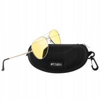 ПОЛЯРИЗАЦИОННЫЕ ОСВЕТЛЯЮЩИЕ ОЧКИ PILOTK STYLION ДЛЯ ВОДИТЕЛЕЙ YELLOW GRAT