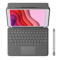 Чехол с клавиатурой Logitech Combo Touch для Apple iPad 7.8.9. gen.   Crayon