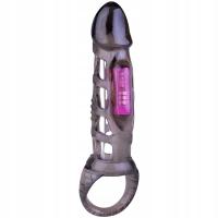 NAKŁADKA NA PENISA I JĄDRA PRZEDŁUŻA CZŁONKA + WIELOKROTNY WIBRATOR