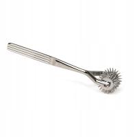 Liebe Seele ostroga Five-Row Wartenberg Pinwheel Silver