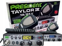 CB radio President TAYLOR IV DM 12V / 24V DIGIMIKE микрофон с шумоподавлением
