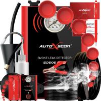 ZADYMIARKA Autoxscan SD505PRO+wbudowana POMPKA+MANOMETR+STOŻEK+ZESTAW ADAP